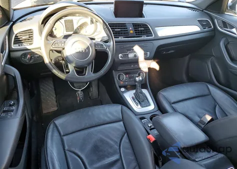 2017 Audi Q3 Premium Plus z USA, uszkodzony, nr VIN WA1JCCFSXHR008520